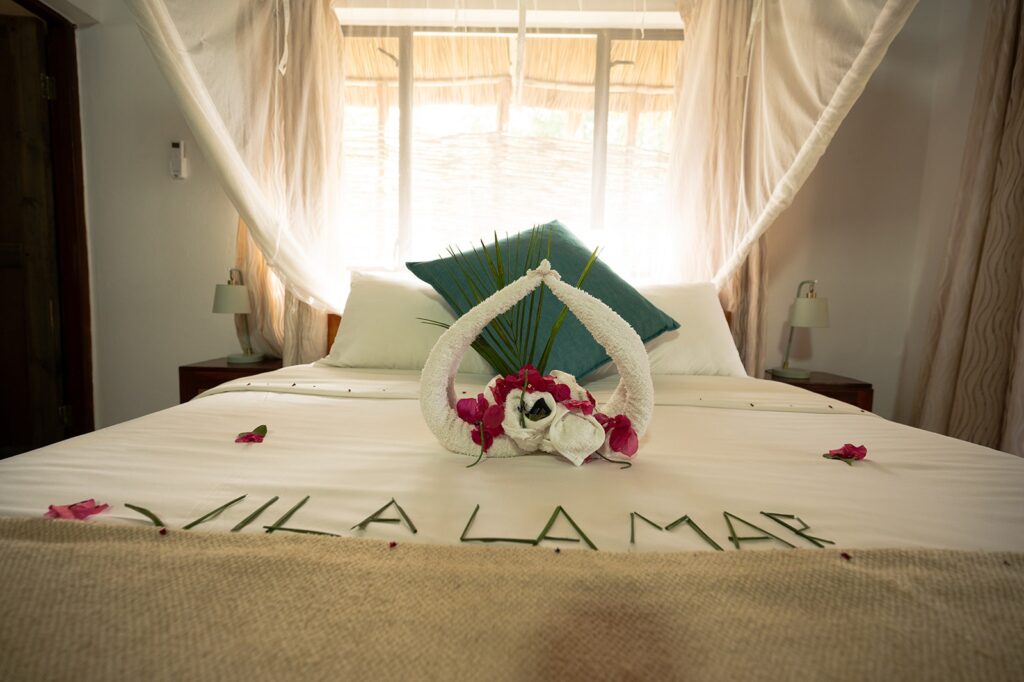 Welcome setting at Vila La Mar